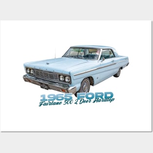 1965 Ford Fairlane 500 2 Door Hardtop Posters and Art